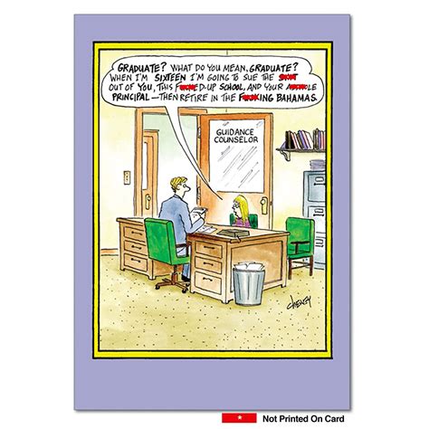 NobleWorks "The Bahamas" Funny Graduation Greeting Card, 5" x 7" (3853 ...