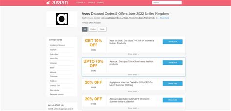Image result for ASOS Discount Code