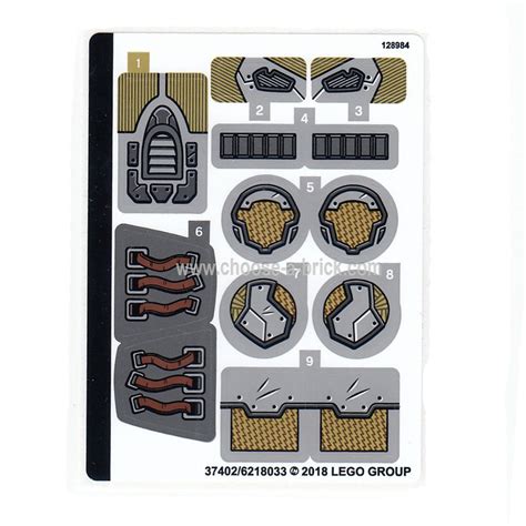 Official LEGO® Sticker Sheets for Sale | Replacement Stickers - www ...