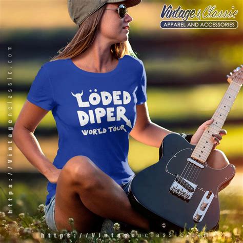 Loded Diper World Tour Shirt Merch Im Sorry Women Tour ...
