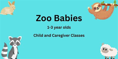 Sold Out: Zoo Babies Winter 2024 - Thursday Sessions, Bergen County Zoo ...
