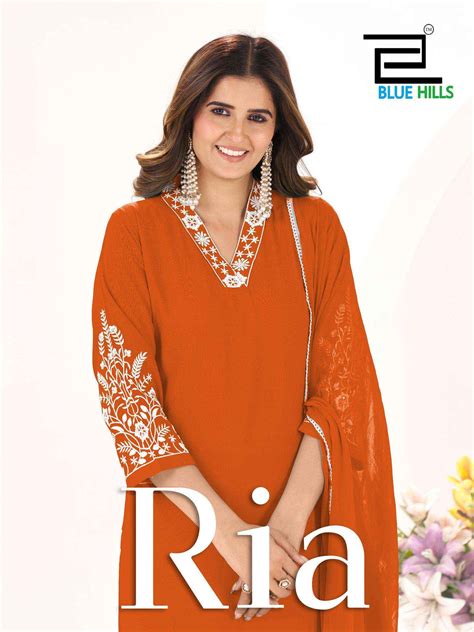 Blue Hills Ria Rayon Kurti Combo 4 Pcs Catalogue