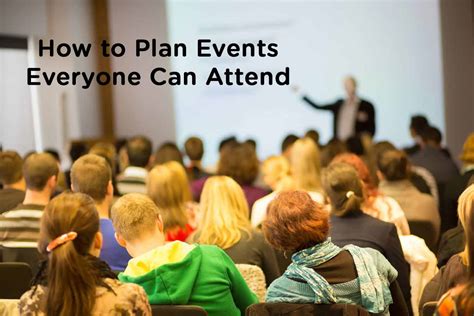 WORKSHOP: How to Plan Events Everyone Can Attend - Arts Services Inc.