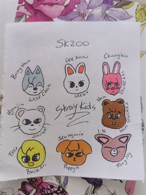 Skzoo Drawing Stray Kids Kid Character, Character Drawing, Drawing For ...