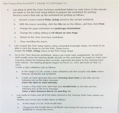 Image result for Excel Module 12 Sam Project B