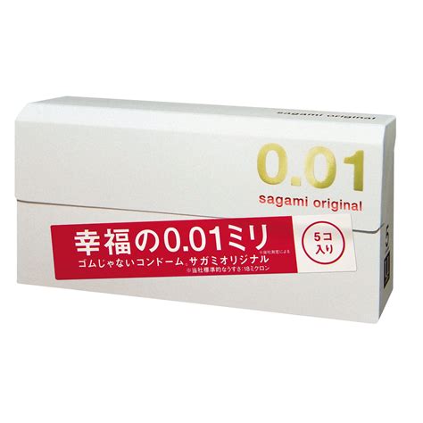 Sagami Original 0.01 Condom 5pcs . Free Shipping from Japan - AllFromJapan