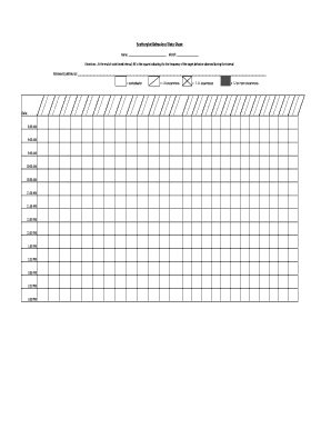 Fillable Online Scatterplot Behavioral Data Sheet Fax Email Print ...