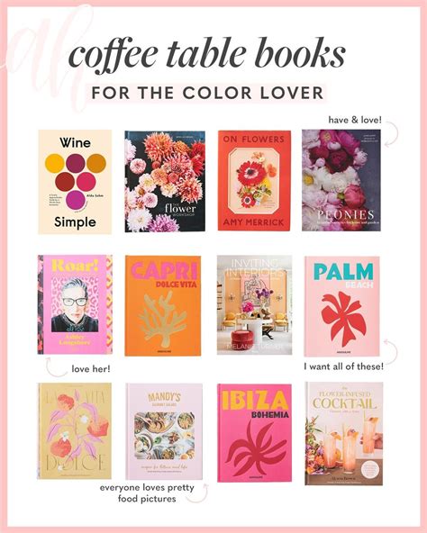 Colorful Coffee Table Books for Color Lovers