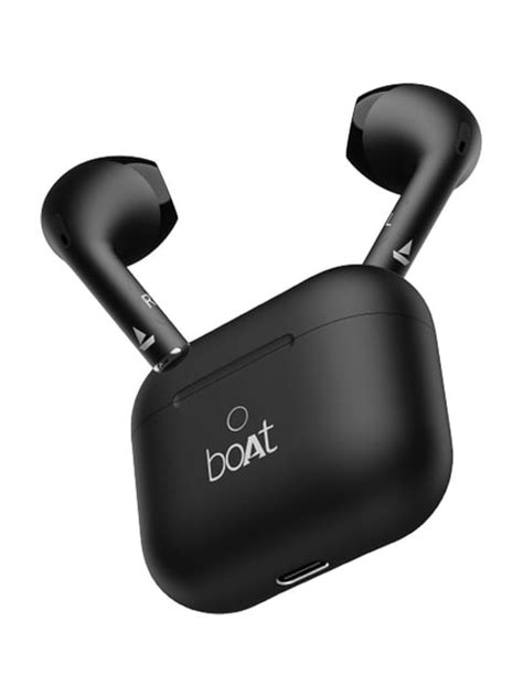 Boat Airdopes Kick In Ear BT Earbuds with 75H Playback & Quad Mics ENx ...