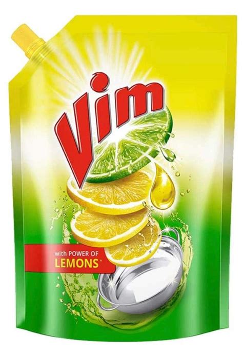 Buy Vim Dish wash Gel - 550 ml (Lemon) With Vim Dish wash Bar 200 grams ...