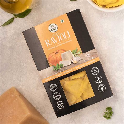 Pumpkin Riccotta Ravioli & White Sauce Duo – Acasa Store