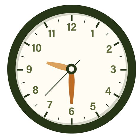 Wall Analog Clock Design Show at 9.30, Time and Clock Illustration ...