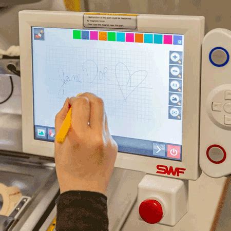 Image result for SWF Commercial Embroidery Machine