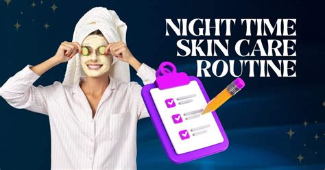 Image result for Night Time Face Routine
