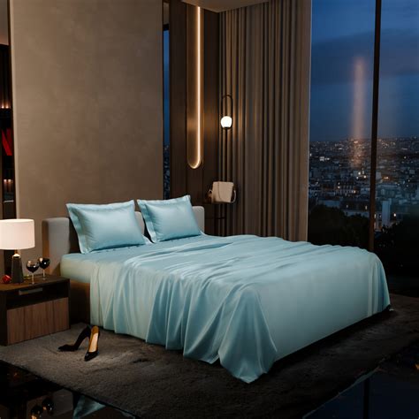Dreamy Blue Flat Bedsheet Set – Stoa Paris