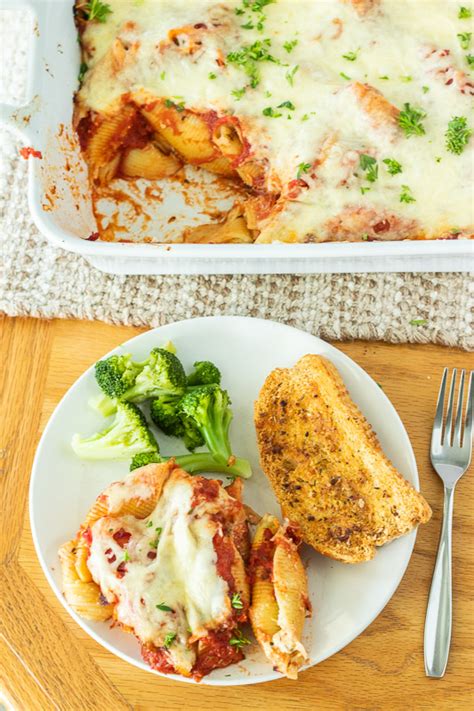Image result for Cheesy Stuffed Shells