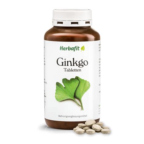 Ginkgo Tablets » Order online now | Herbafit