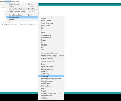 How to Create Folder for Arduino Library 的图像结果