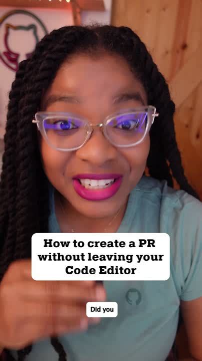Creating a PR in GitHub 的图像结果