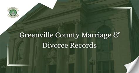 Greenville County Marriage & Divorce Records - Greenville County Court