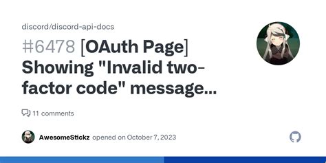 Image result for Discord Invalid Two-Factor Code