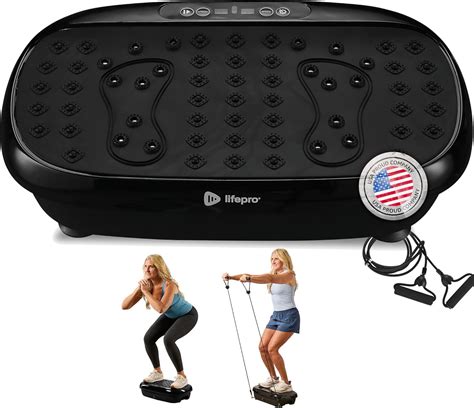 Lifepro HexaPlate Lite 振動プレートエクササイズマシン ユーザーマニュアル