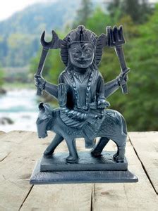KRAFT CLOUDS 7 inch Shani Dev Murti - Shani Maharaj Idol for Pooja ...