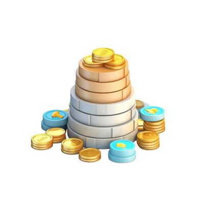 Coin Stack PNGs for Free Download