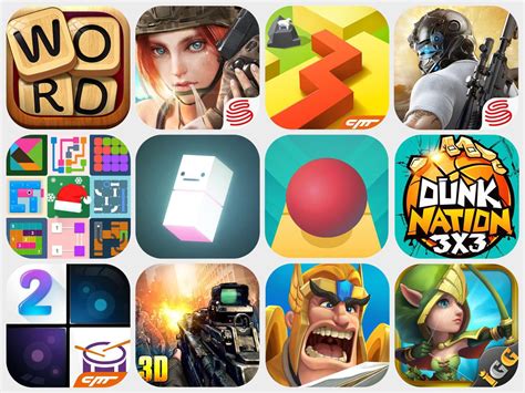 9款中国手游打入2017年美国App Store游戏类单日下载榜前五名，比2016年多3款 - 游戏葡萄