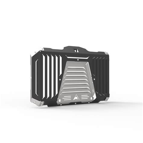 Himalayan 450 Radiator Guard | Black-Silver | Auto Engina – autoengina.com