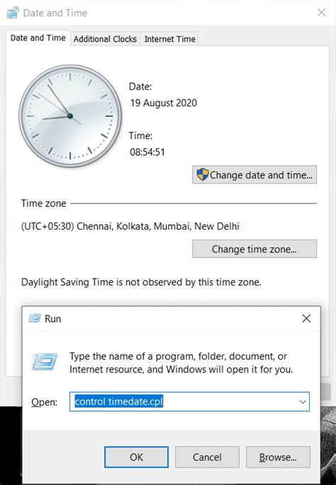 Image result for Time Menu Control Panel