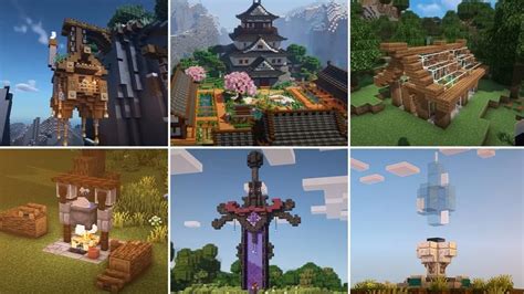 Minecraft Build 的图像结果