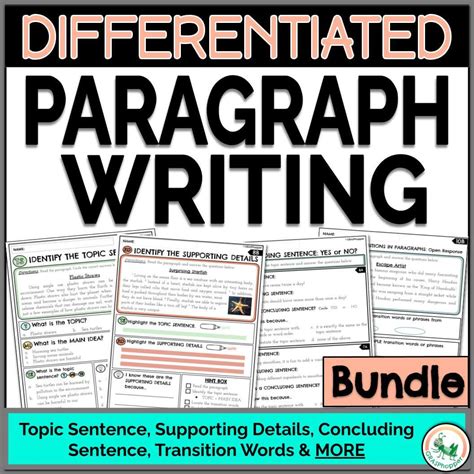 Image result for Paragraph Writing Activities
