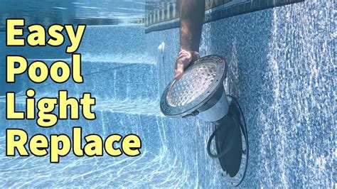 Image result for LED Pool Light Install
