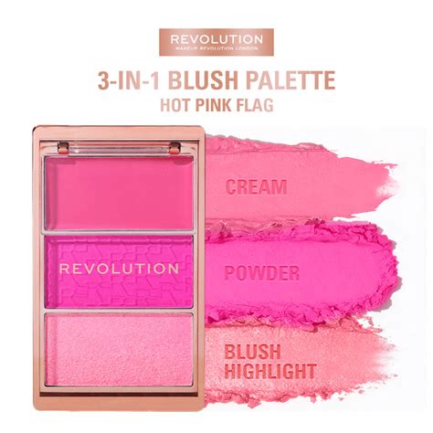 Buy Makeup Revolution Blush Trio Icon Palette - Hok Makeup – HOK Makeup