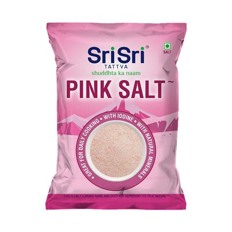 Sri Sri Tattva Pink Salt with Iodine | With Natural Minerals | For Dai