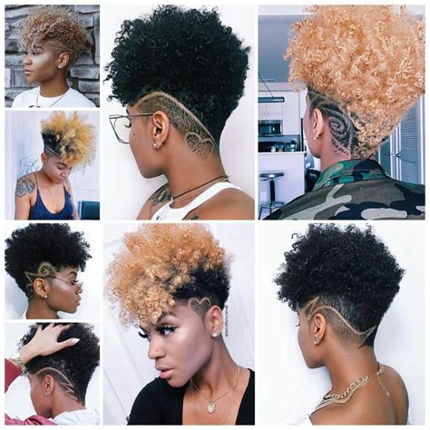 Different types of tapered haircuts for women | Tapered natural hair ...