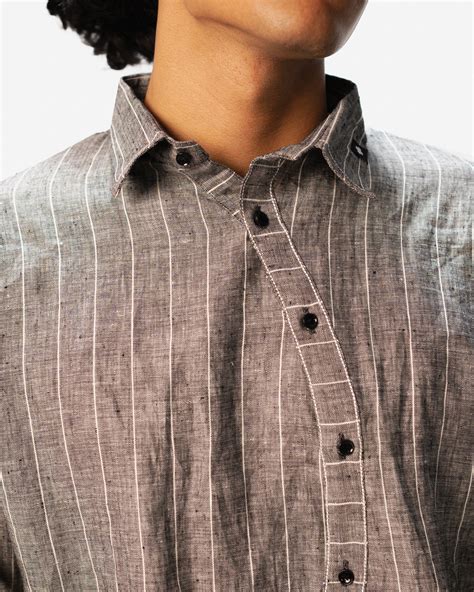 LINEN STRIPES SHIRT – ctrlplusp.in