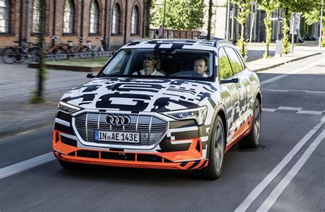 Audi e-tron: first electric SUV rolls off production line ahead of ...
