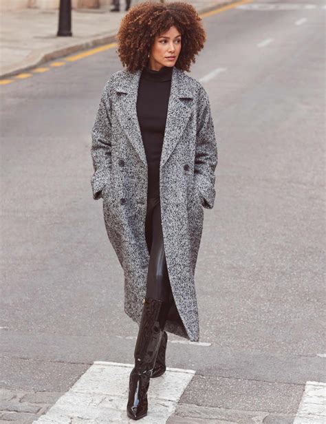 Women’s Herringbone Coats & Jackets at M&S