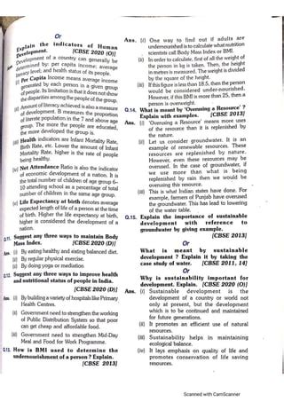 Image result for Development Class 10 PDF