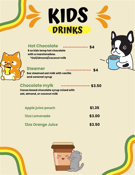 Third Space Coffee .Co | Vegan Coffee Shop Menu