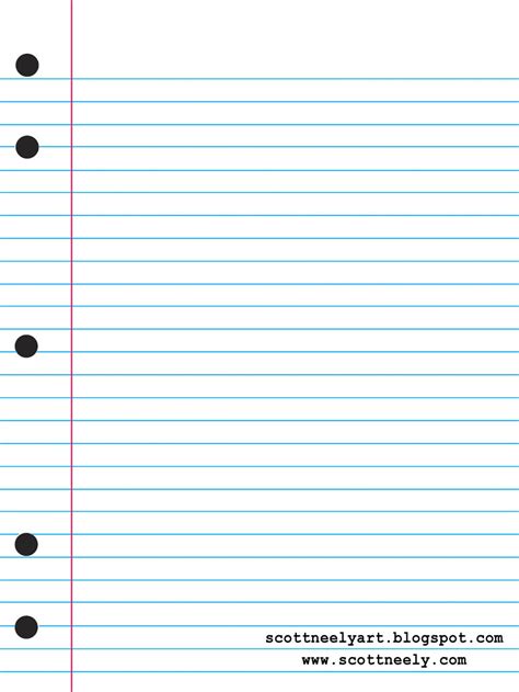 Image result for Printed Notebook Paper