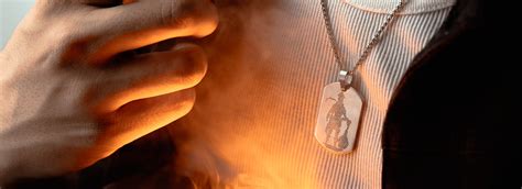 Men’s Spiritual Necklace - Stainless Steel, Hypoallergenic & Anti ...