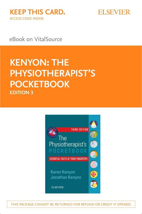 Buy The Physiotherapist's Pocketbook - Elsevier Ebook on Vitalsource ...
