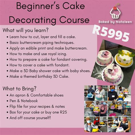 Beginner’s Cake Decorating Class | Baked by Nataleen