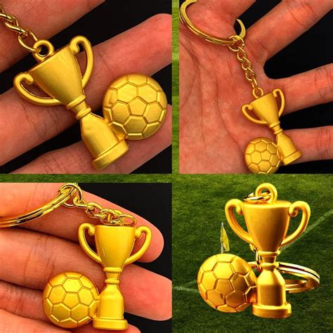 Buy AMOMKET Exquisite Soccer Keychain for Boys - Phone Decoration ...