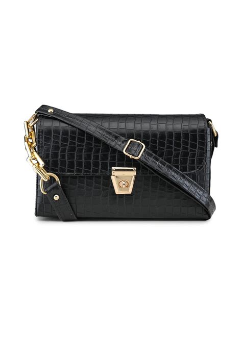 Get Polyester Black Colour Sling bag at ₹ 849 | LBB Shop