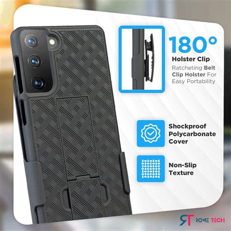 Buy Rome Tech Belt Clip Holster Case for Samsung Galaxy S21+ Plus 5G ...
