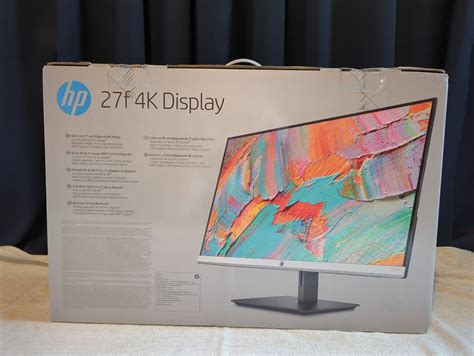 HP 27-inch Monitor with Height Adjust 27f 4K Na.. | Köp på Tradera ...